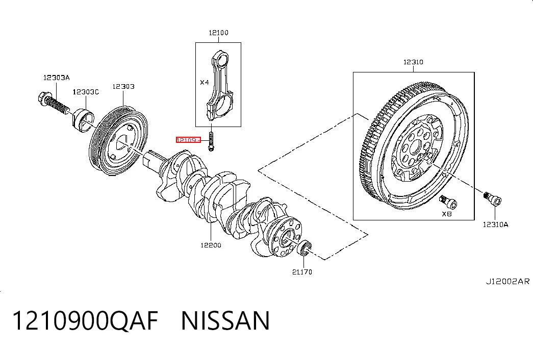 1210900QAF Nissan/Infiniti