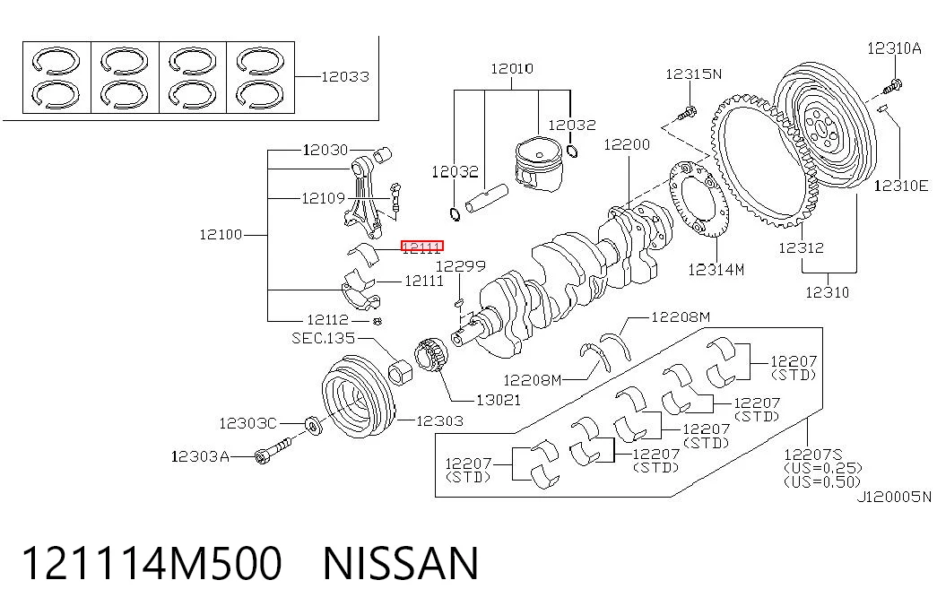 121114M500 Nissan/Infiniti