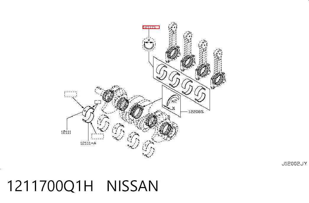 1211700Q1H Nissan/Infiniti