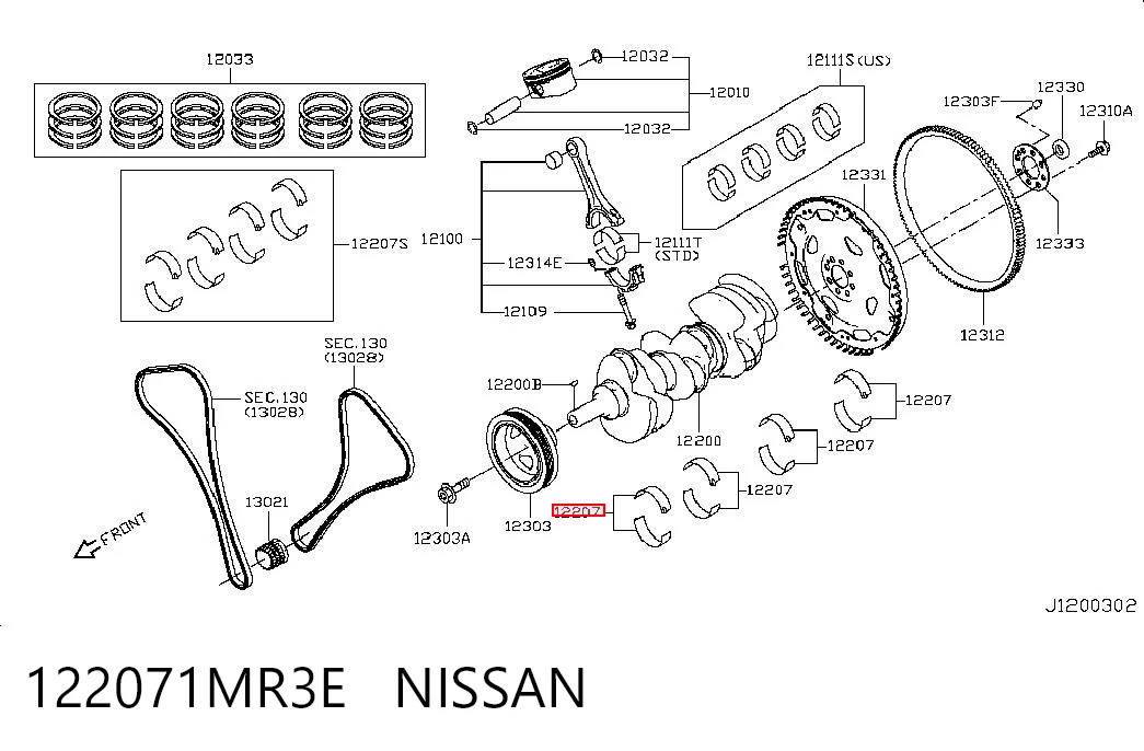 122071MR3E Nissan/Infiniti