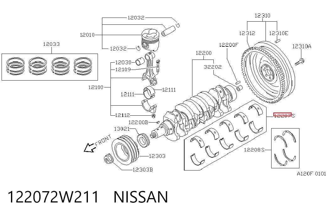 122072W211 Nissan/Infiniti