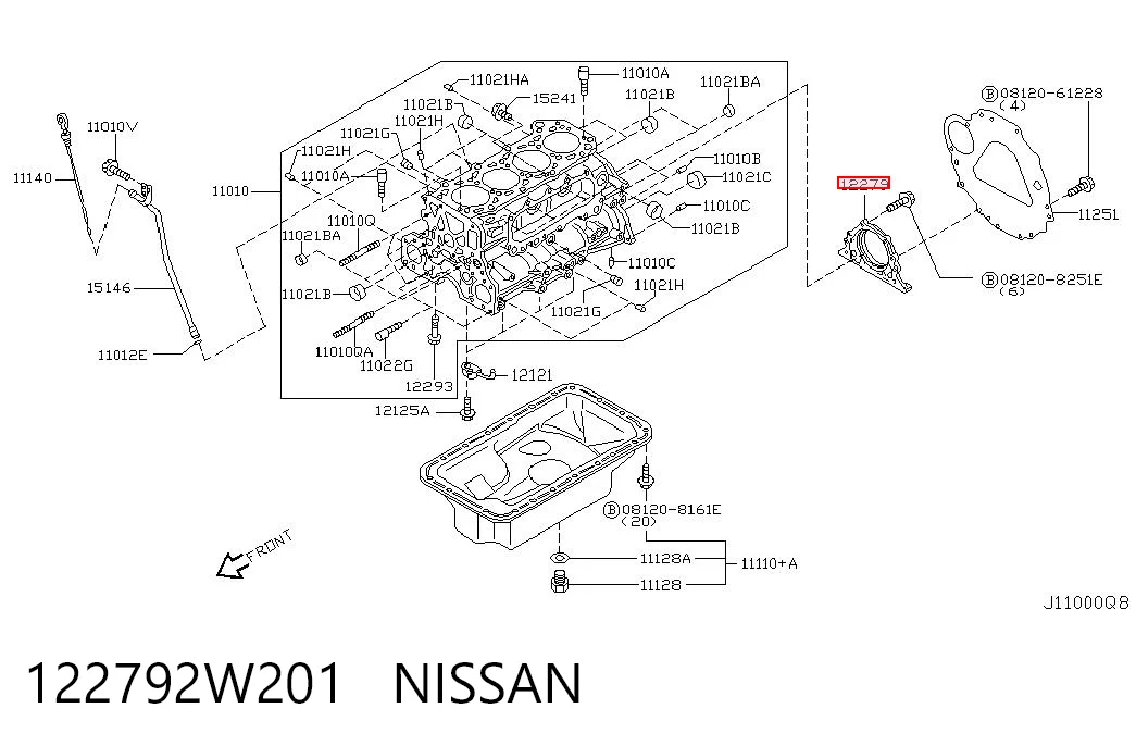 122792W201 Nissan/Infiniti