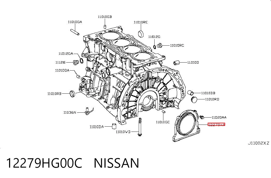 12279HG00C Nissan/Infiniti