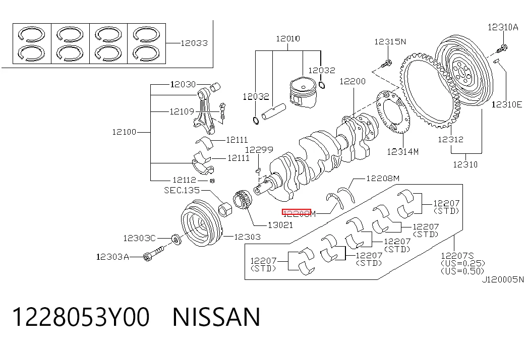 1228053Y00 Nissan/Infiniti