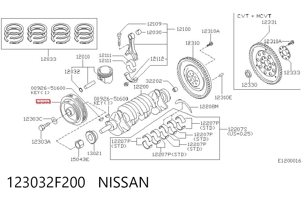 123032F200 Nissan/Infiniti