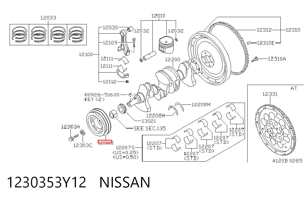 Dámper para Nissan Primera  P10