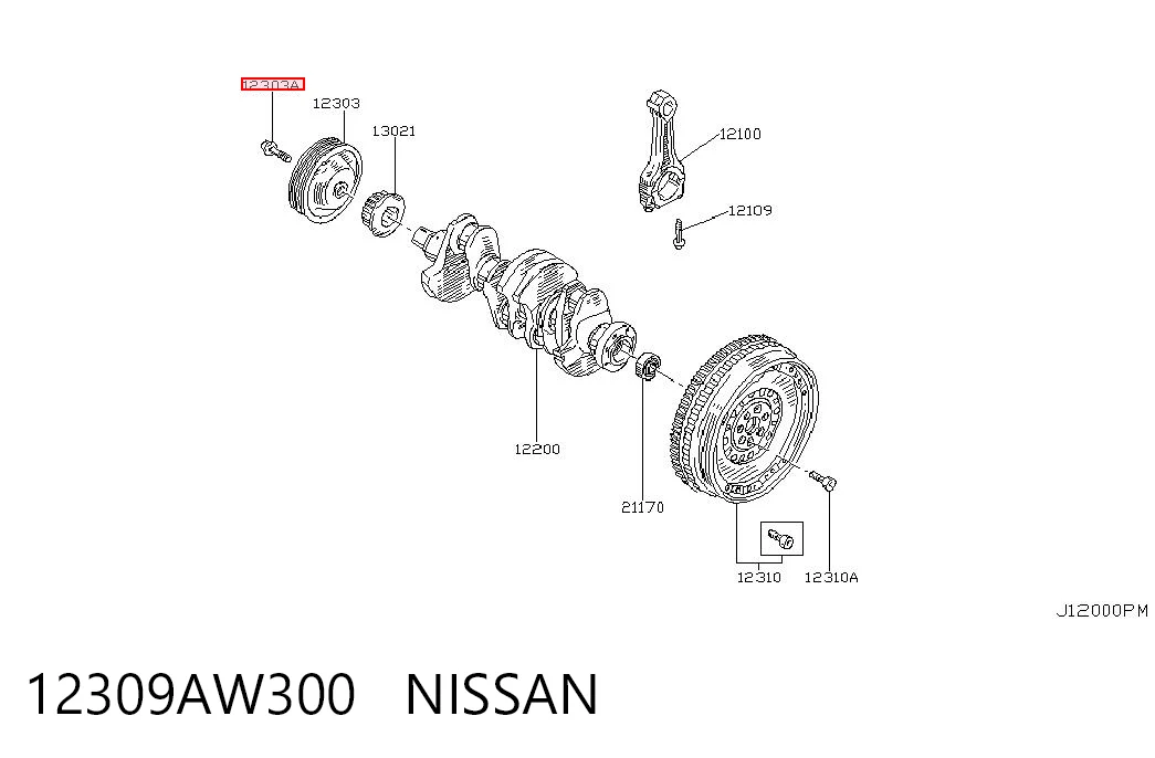 12309AW300 Nissan/Infiniti