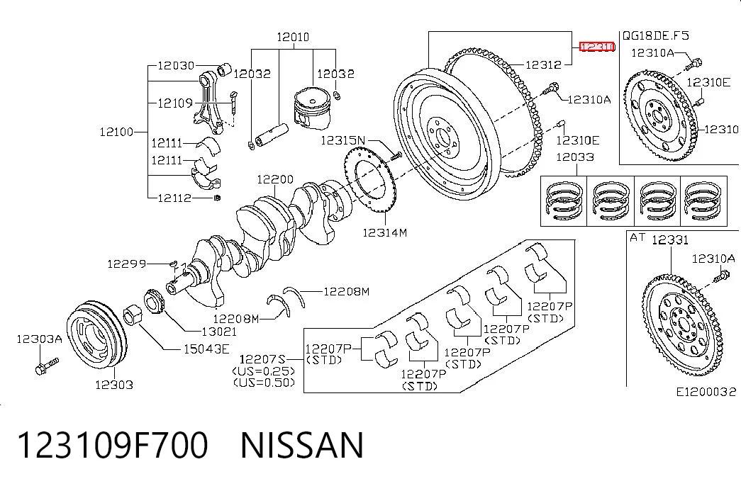 123109F700 Nissan/Infiniti