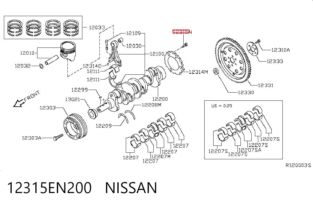 12315EN200 Nissan/Infiniti