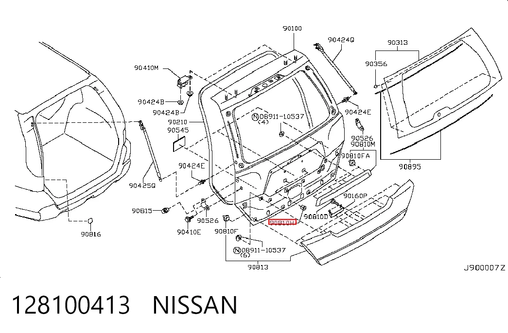 128100413 Nissan/Infiniti