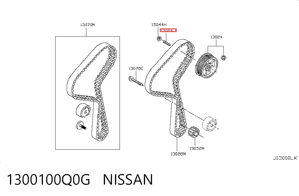 1300100Q0G Nissan/Infiniti
