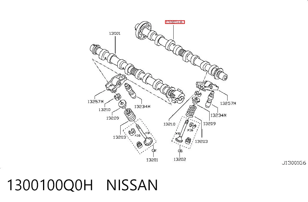 1300100Q0H Nissan/Infiniti