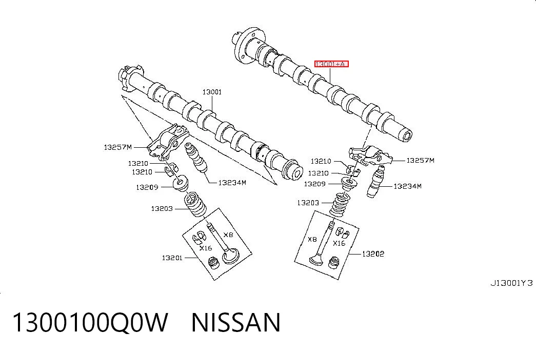 1300100Q0W Nissan/Infiniti