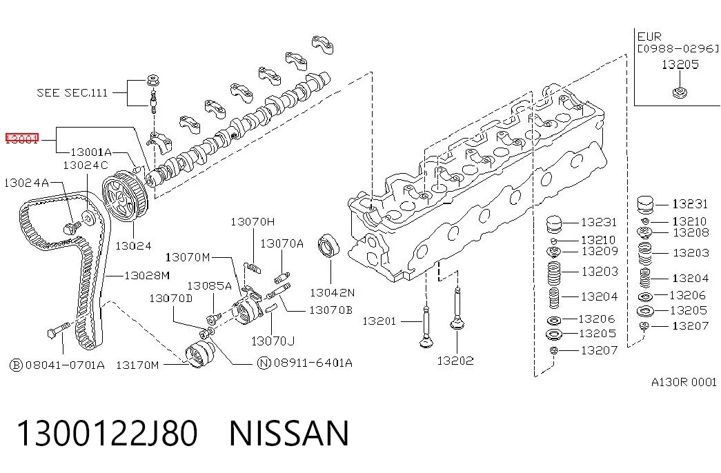 Árboles de levas para Nissan Patrol K260