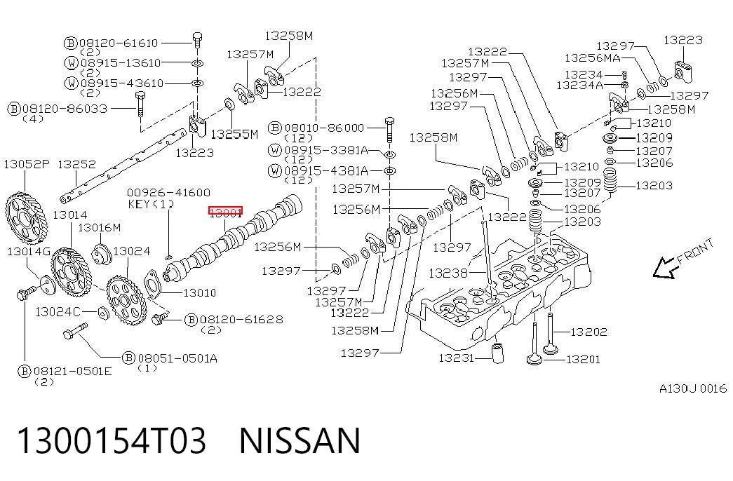1300154T03 Nissan/Infiniti