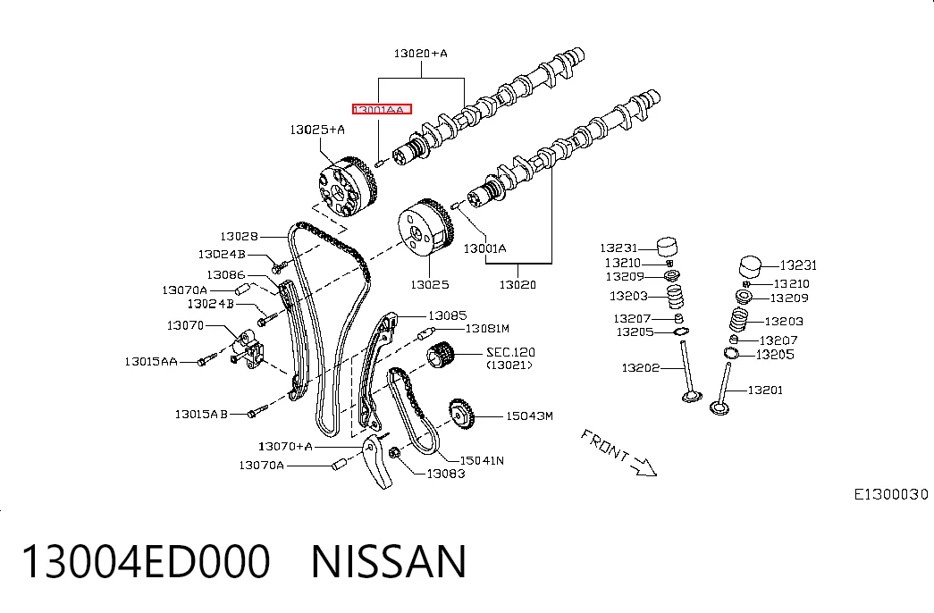 13004ED000 Nissan/Infiniti