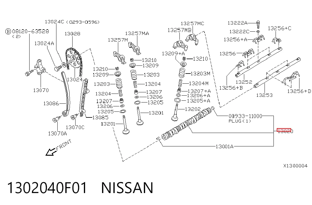 1302040F01 Nissan/Infiniti