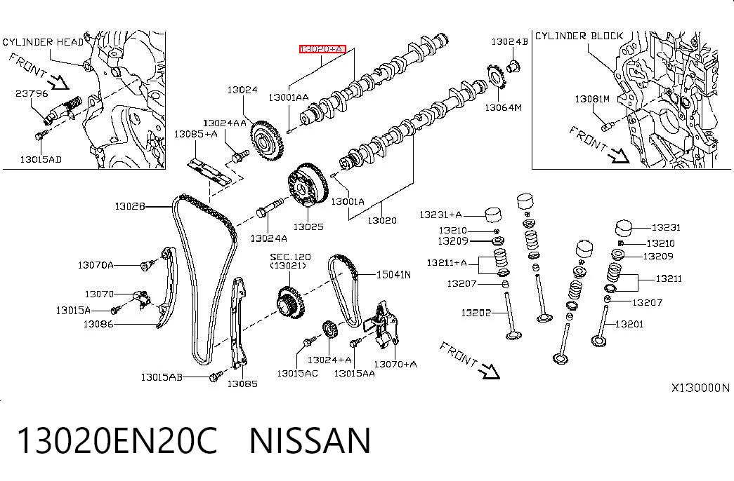 13020EN20C Nissan/Infiniti
