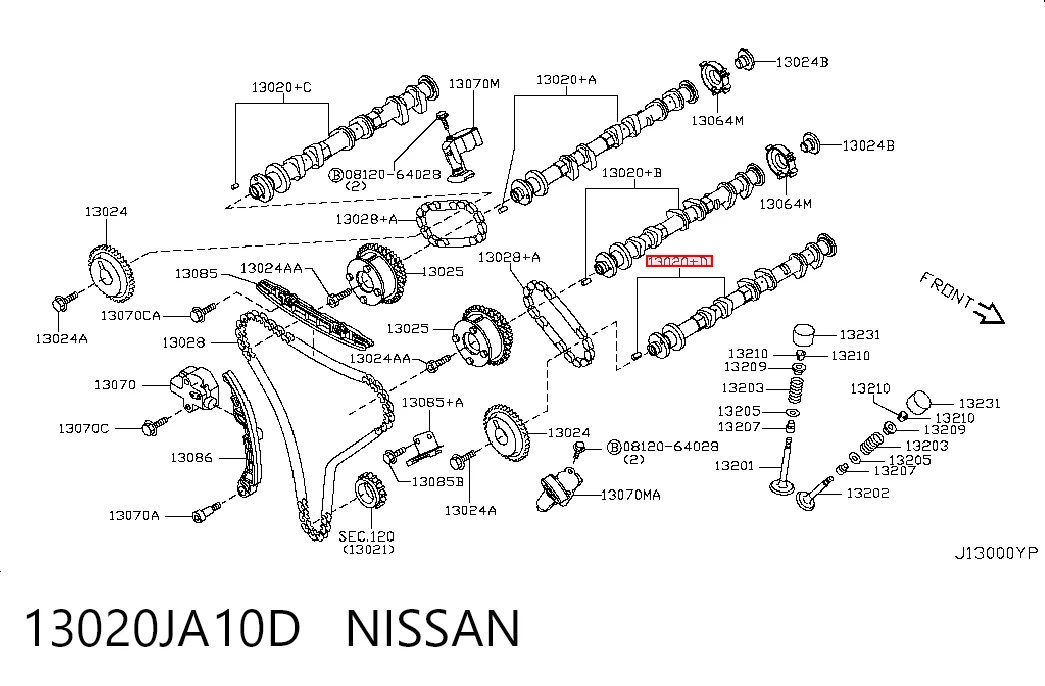 13020JA10D Nissan/Infiniti