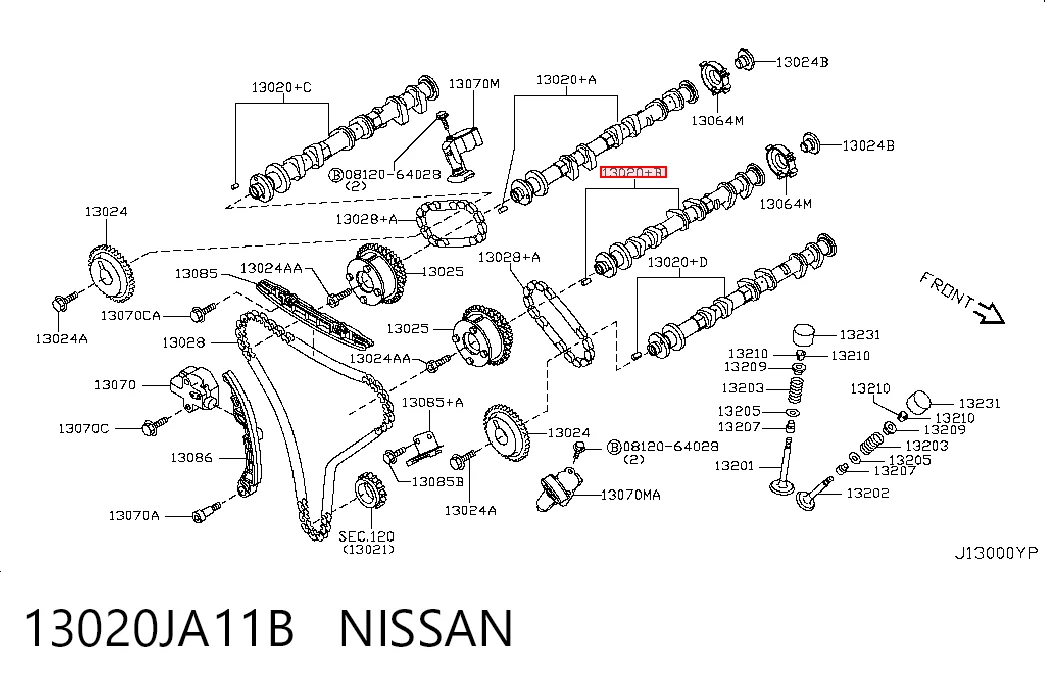 13020JA11B Nissan/Infiniti