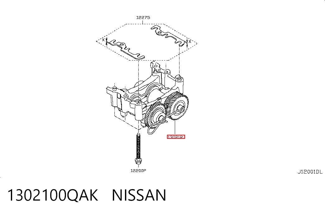 1302100QAK Nissan/Infiniti