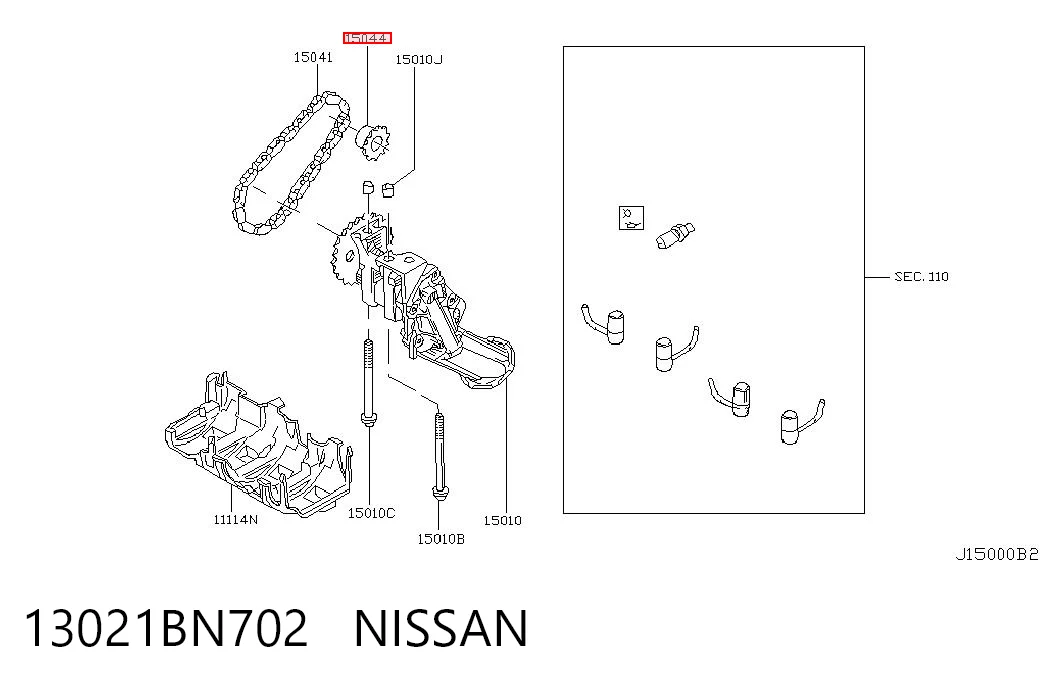 13021BN702 Nissan/Infiniti