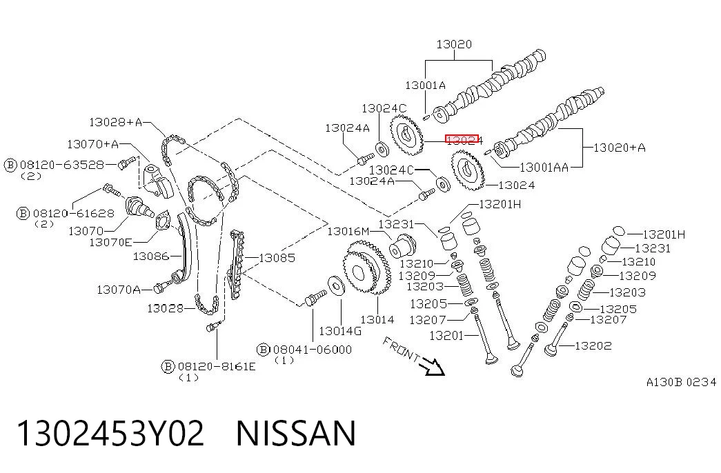 Ajustador árbol de levas  Nissan Primera sedán (P11) (1996 - 2002) precio, desde 39,20 EUR