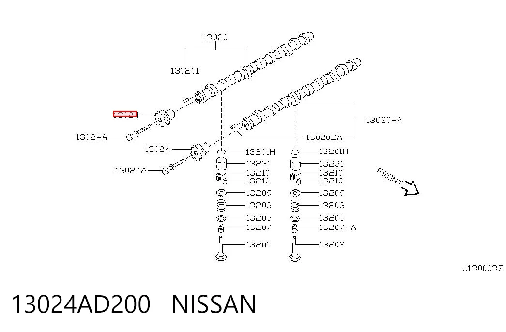 13024AD200 Nissan/Infiniti