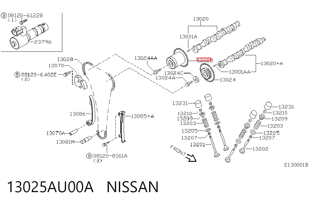 13025AU00A Nissan/Infiniti