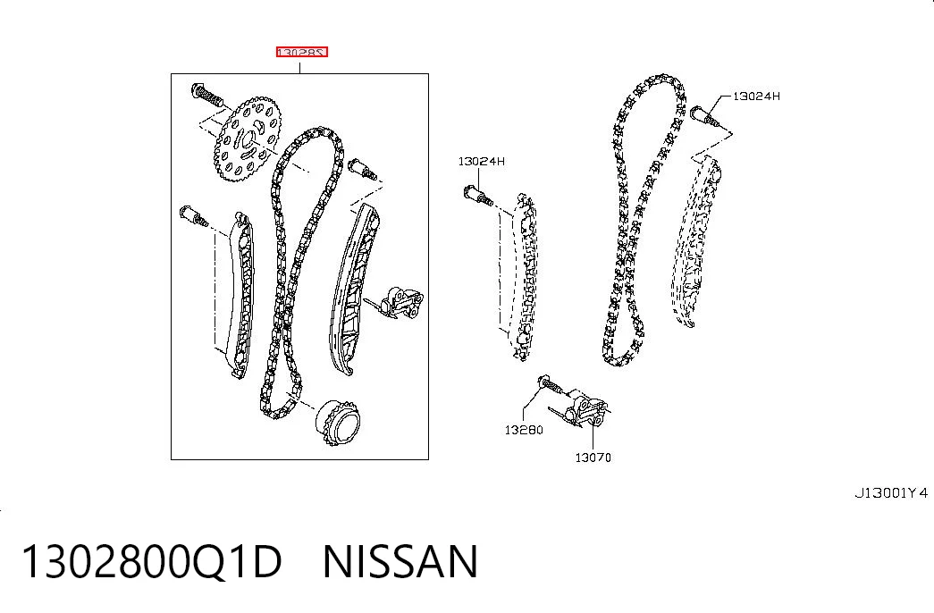 1302800Q1D Nissan/Infiniti