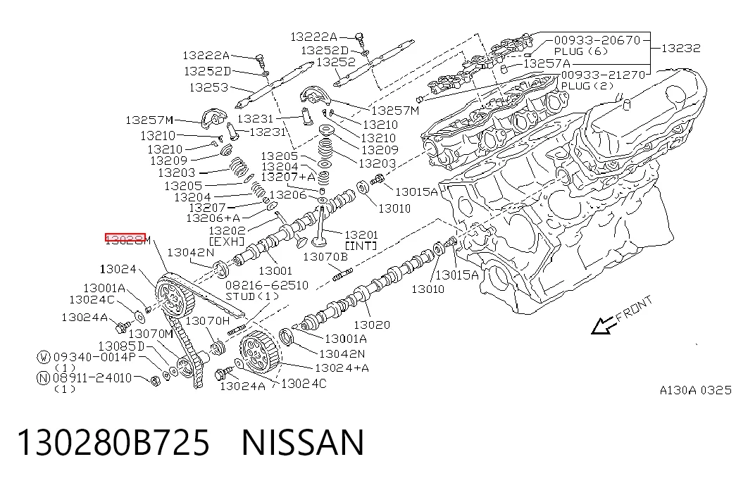 Comprar Correa distribución Nissan Pathfinder  R50