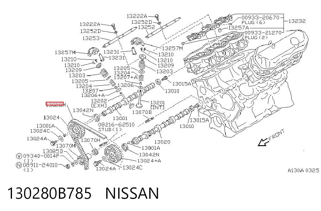  Correa distribución Nissan Pathfinder 