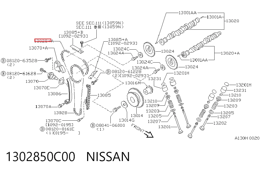 1302850C00 Nissan/Infiniti