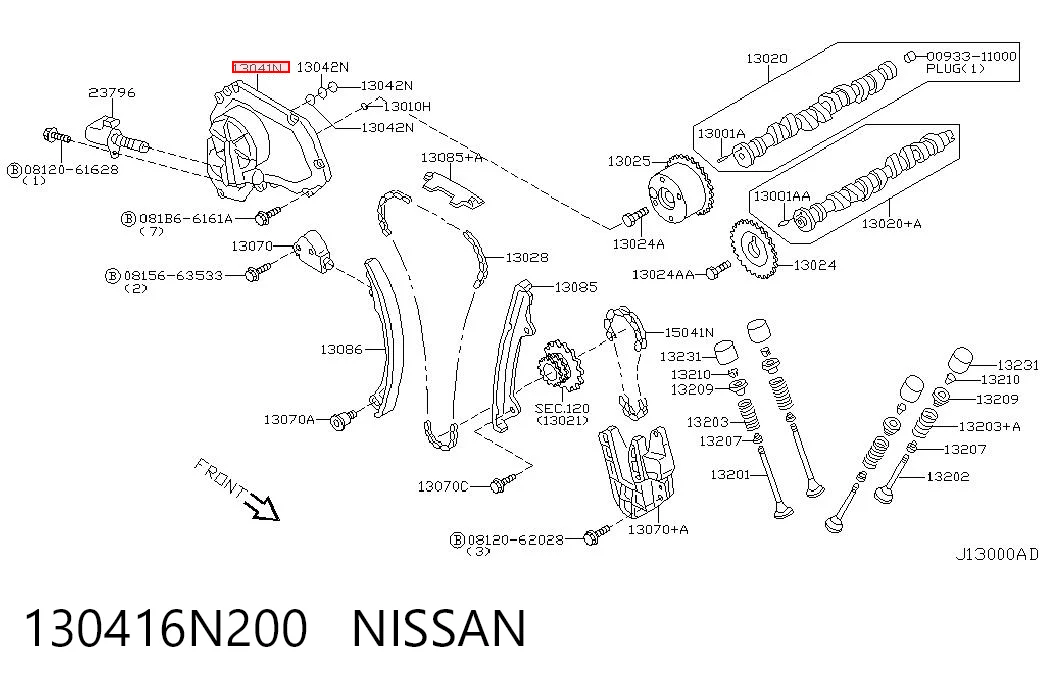 130416N200 Nissan/Infiniti