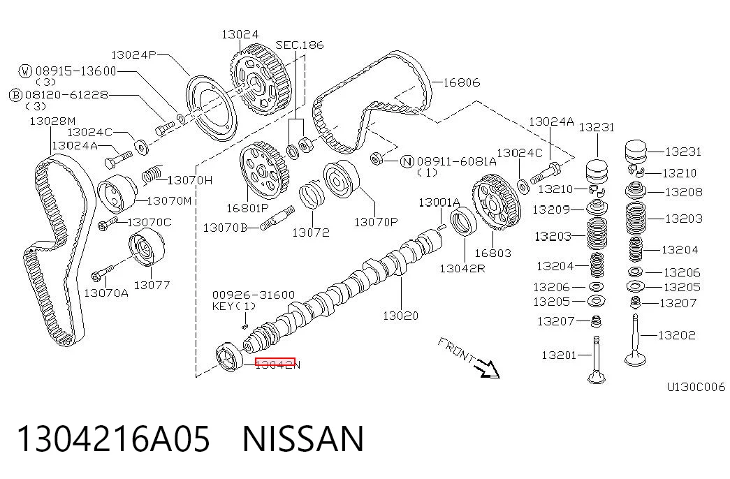 1304216A05 Nissan/Infiniti