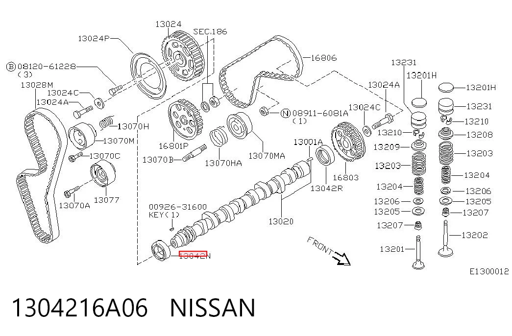 1304216A06 Nissan/Infiniti