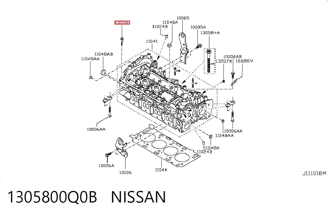 1305800Q0B Nissan/Infiniti