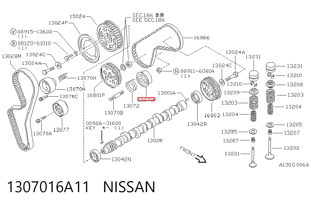1307016A11 Nissan/Infiniti