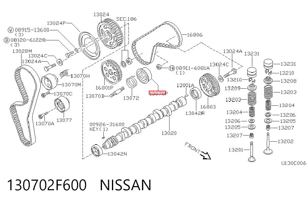 130702F600 Nissan/Infiniti