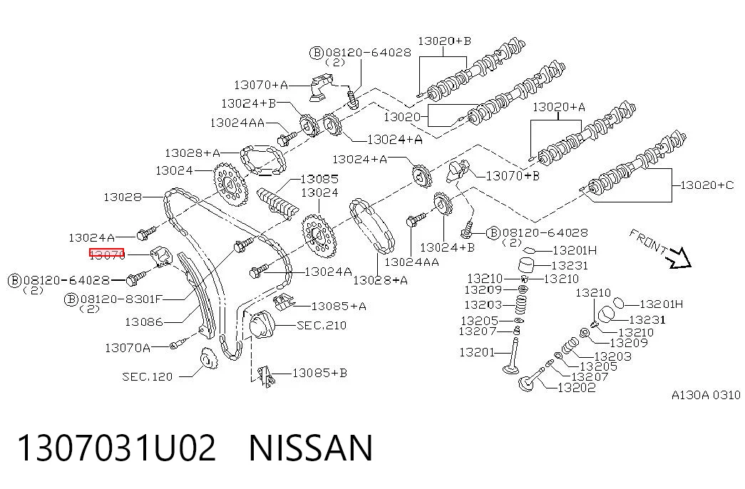 1307031U02 Nissan/Infiniti