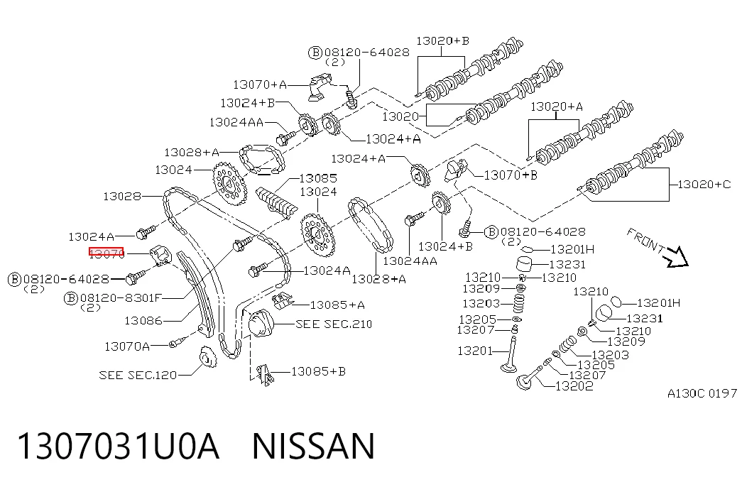 1307031U0A Nissan/Infiniti