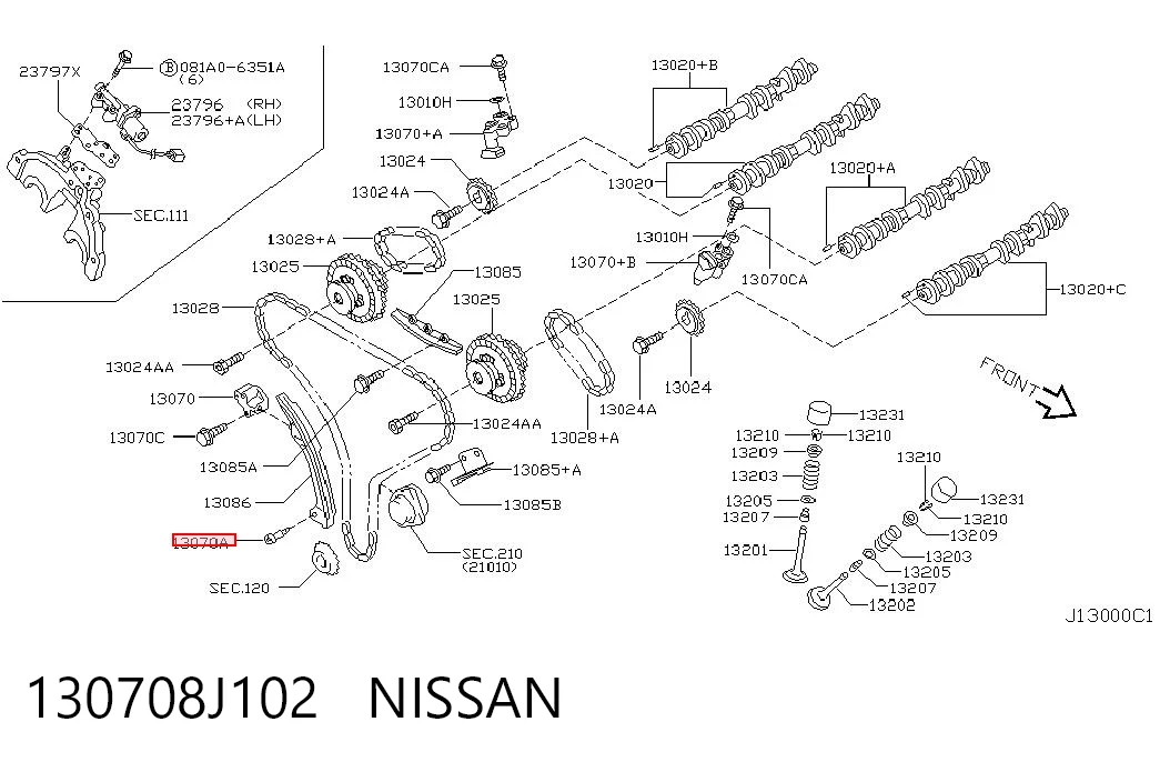 130708J102 Nissan/Infiniti