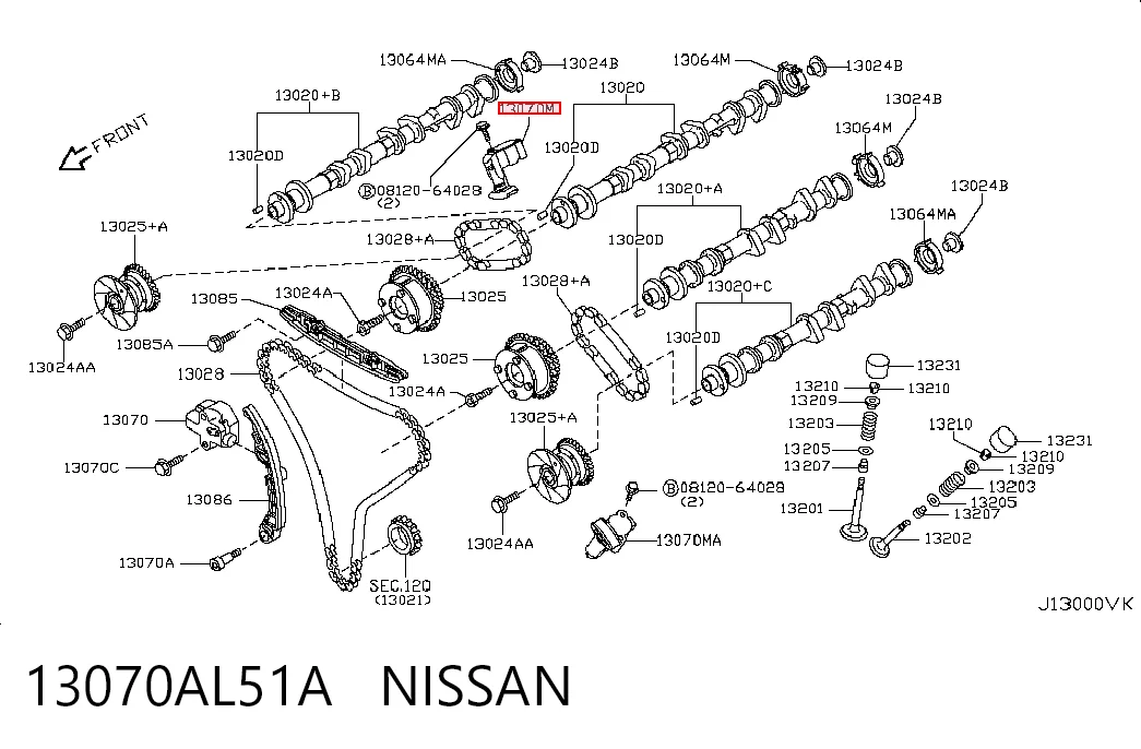13070AL51A Nissan/Infiniti