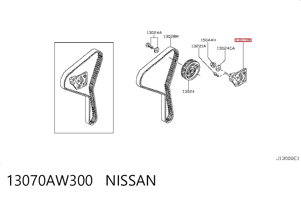 13070AW300 Nissan/Infiniti