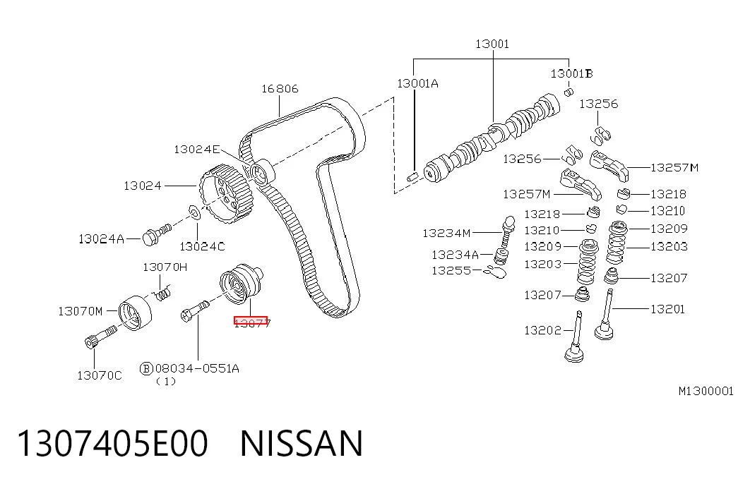 1307405E00 Nissan/Infiniti