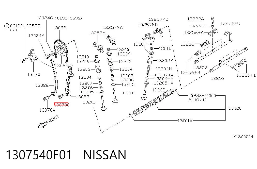 1307540F01 Nissan/Infiniti