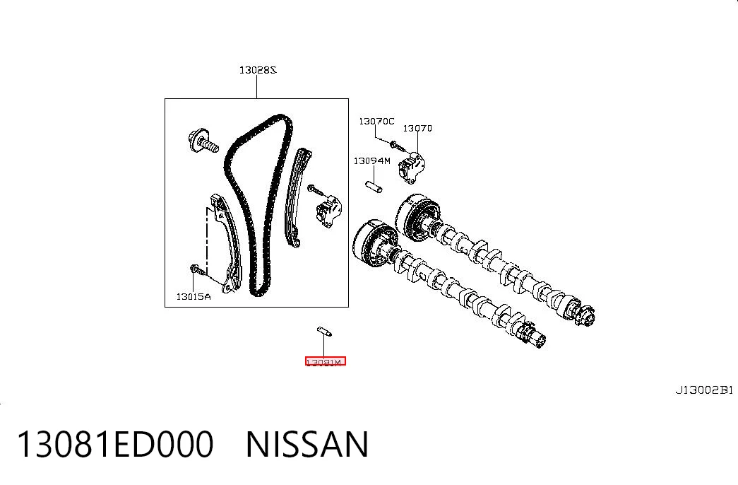 13081ED000 Nissan/Infiniti