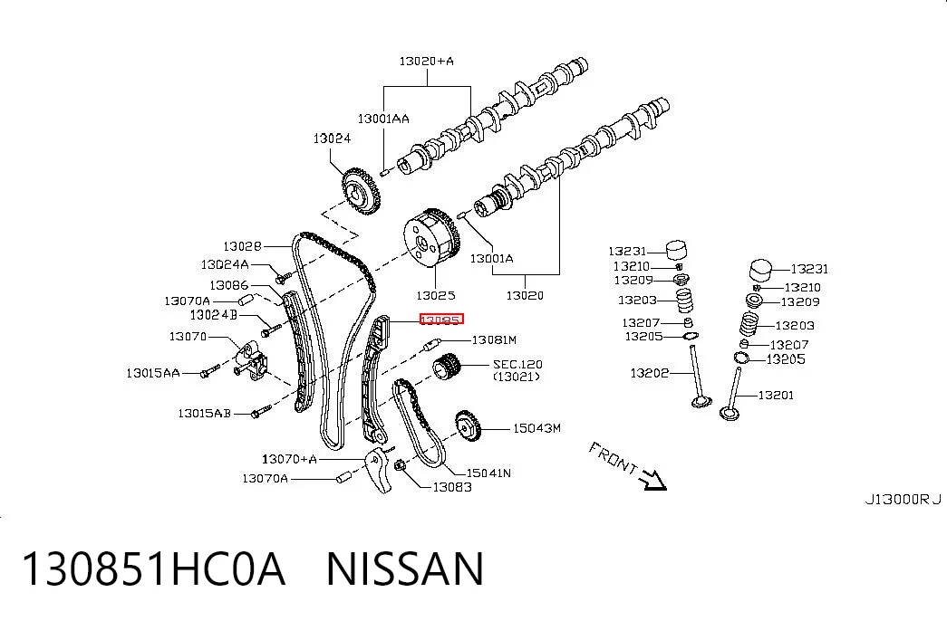 130851HC0A Nissan/Infiniti
