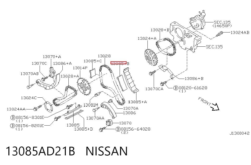 13085AD21B Nissan/Infiniti