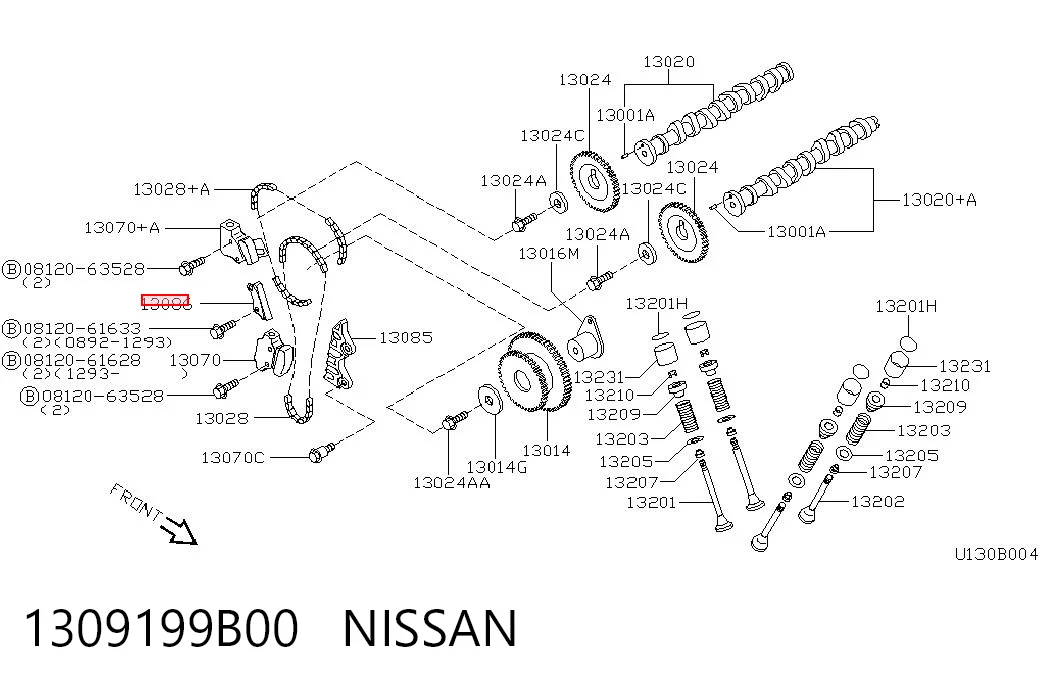 Comprar Guía derecha de cadena de distribución Nissan Micra K11 a bajo precio